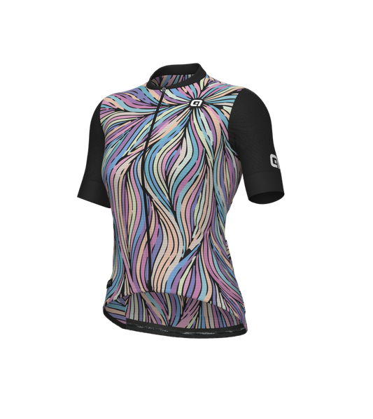 Letný cyklitický dres ALÉ PRAGMA ART pastel