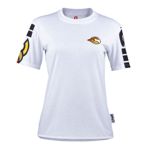 Cinelli Gravel woman tech tee wht