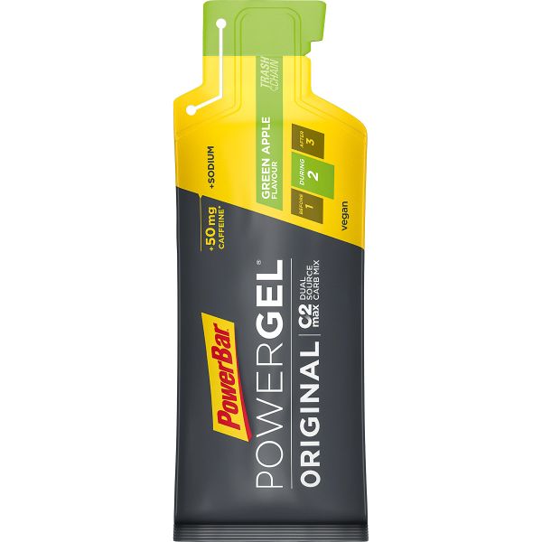 PowerBar PowerGel 41g Zelené Jablko + Kofeín